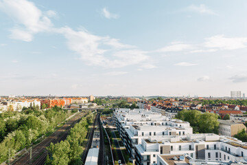 cityscape photo on Berlin south district, Germany