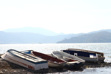 boats on the river