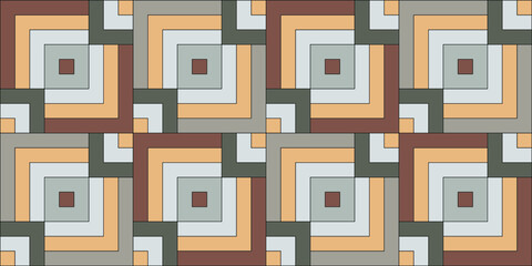 Seamless pastel pattern. Vintage. Template for fabric. Textile design. Pattern for ceramic tiles for 3D project. Gray. Beige. Brown. Pastel colors. Stylish background for cards.