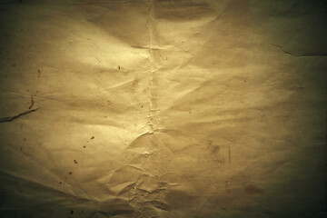 Texture of old paper with dirt and dark vignette