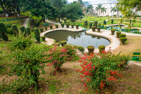 Amazing view in Bagh-E-Bahu garden