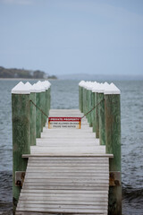 pier on the sea