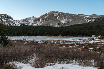Brainard Lake in Winter