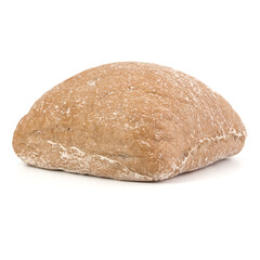 Ciabatta bread isolated on white background cut out