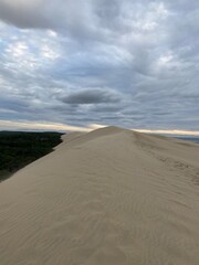 Dune du Pilât au coucher de soleil