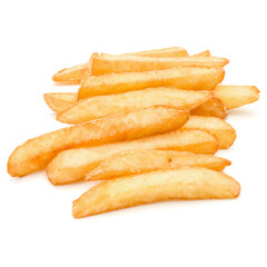 French Fried Potatoes isolated on white background