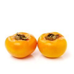 persimmon isolated on white background