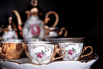 cup of tea and teapot