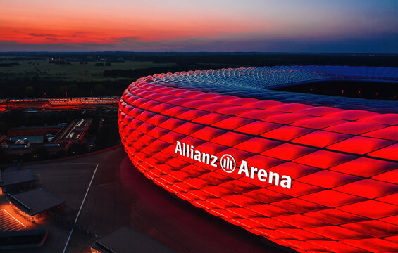 Allianz Arena. Munich, Germany - September 2020 
