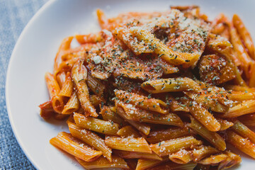 キノコのペンネアラビアータ
Penne Arrabiata