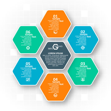 Abstract 3D Paper Infographics. Business template .Vector illustration
