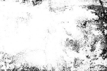 Vector grunge black and white texture background. Vintage old texture.