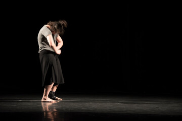 The abstract movement of the dance © Edson Campolina