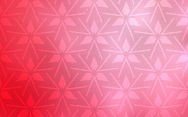 Light Red vector texture with triangular style.