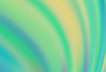 Light Pink, Yellow vector glossy abstract layout.