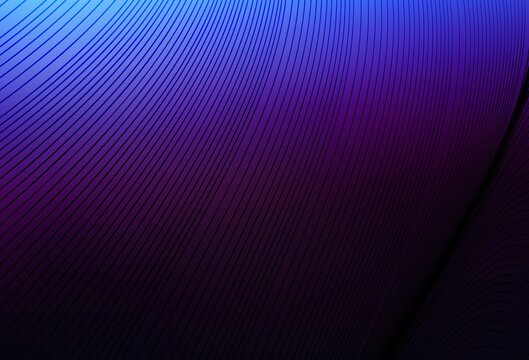 Dark Pink, Blue vector texture with bent lines.