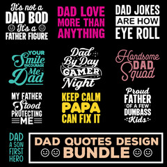 Father typography quote design for awesome dad for gift card, banner, vector, t-shirt, poster, print, label