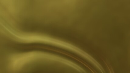 Golden 3D dynamic abstract liquid light and shadow artistic gradient wavy futuristic texture pattern background