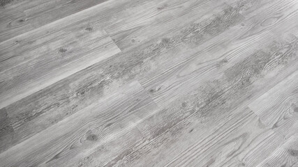 Close up shot of engineered Vinyl plank flooring