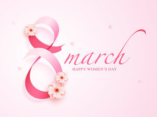 Greeting Card 8 March International Womens Day