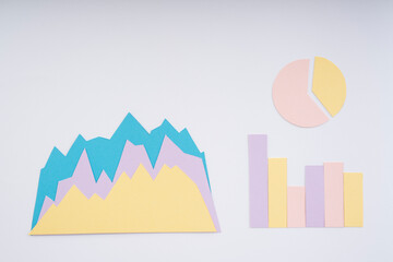 Many type of infographic diagram over white background.