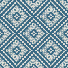  Seamless pattern with multicolored shapes.
