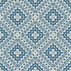  Seamless pattern with multicolored shapes.