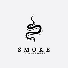 Smoke steam icon logo illustration isolated on white background,Aroma vaporize icons. Smells vector line icon, hot aroma, stink or cooking steam symbols, smelling or vapor
