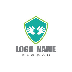 Hand Care Logo Template vector icon Business