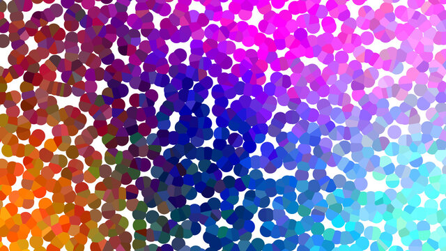 Abstract pointillize background. Colorful, creative wallpaper, beautiful background design template. Ellipse background.