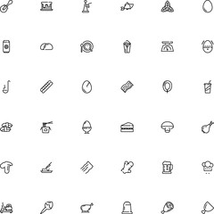icon vector icon set such as: stand, japan, shiny, mentha, wildlife, cola, whole, tonic, super foods, sashimi, margarine, aluminium, wheat, coffee, asia, poultry, takeout, roast, fork, uniform, steak
