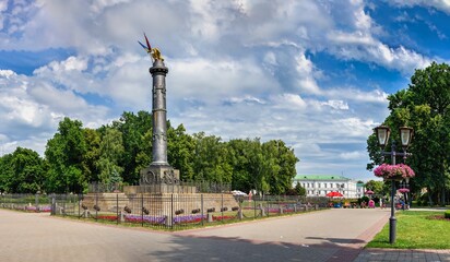 Column of Glory in Poltava, Ukraine