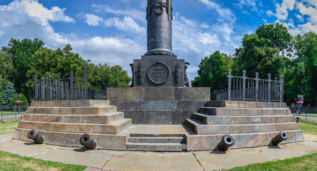 Obraz premium Column of Glory in Poltava, Ukraine