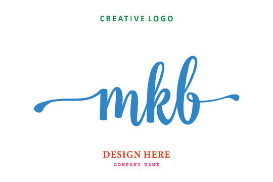 MKB lettering logo is simple, easy to understand and authoritative
