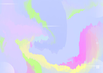 Abstract Modern Gradient Background with Wrinkle Effect - Premium Vector 