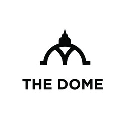 the Dome Palace creative logo design. Template Vector Illustration Isolated Background