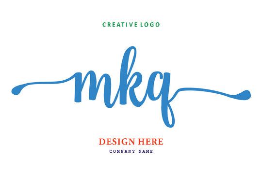 MKQ lettering logo is simple, easy to understand and authoritative