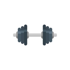 Dumbbell - Vector Flat Design Illustration : Suitable for Gym Theme, Athletic Theme, Sport Theme and Other Graphic Related Assets.