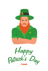 flat design Saint Patrick's Day background