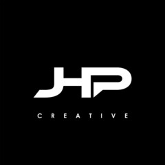 JHP Letter Initial Logo Design Template Vector Illustration
