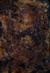 Rusted metal surface background in high res