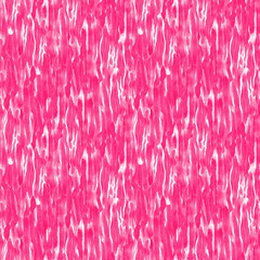 Abstract watercolor seamless pink pattern. 