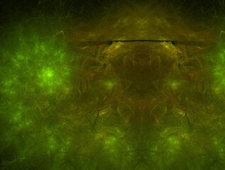 Imaginatory fractal background Image