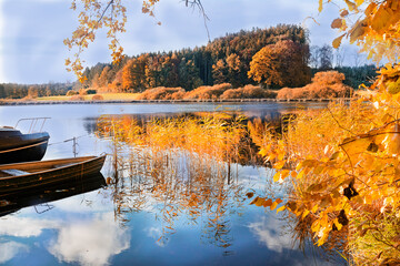 Herbst am See