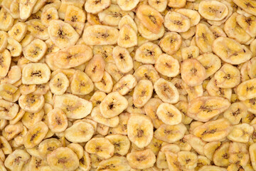dried banana background