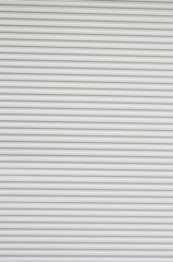 Obraz premium 白いシャッター扉