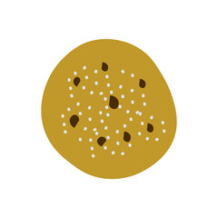 vector icon, typical Andalusian food called saladillas