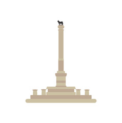 Fototapeta premium icon vector, of monument to the 