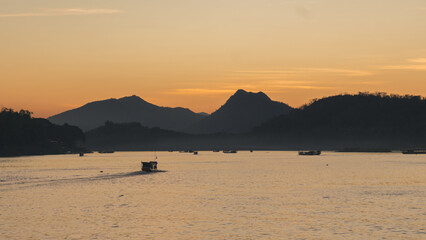 Sunset Cruise in luang prabang