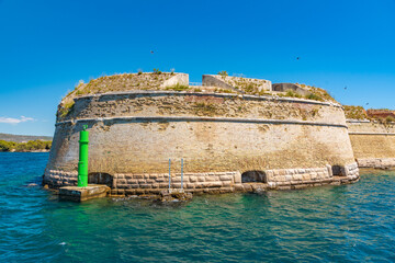 Saint Nicholas fortress in Sibenik, Croatia